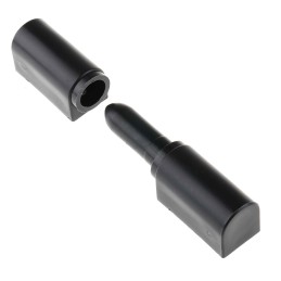 2 pcs - Southco Nylon Barrel Hinge with a Lift-off Pin, Screw Fixing, 78mm x 28.5mm x 19mm