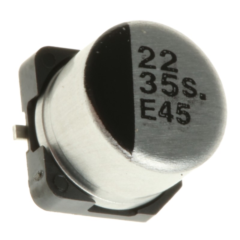 50 pcs - Panasonic 22μF Aluminium Electrolytic Capacitor 35V dc, Surface Mount - EEE1VA220SP