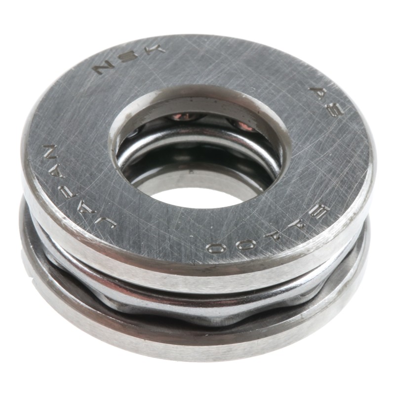 1 pcs - NSK 51100 Thrust Ball Bearing- Open Type 10mm I.D, 24mm O.D