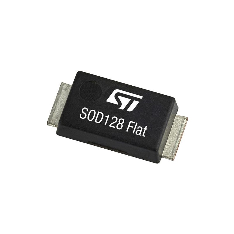 5 pcs - STMicroelectronics 100V 5A, Schottky Rectifier & Schottky Diode, 2-Pin ECOPACK STPST5H100AFY