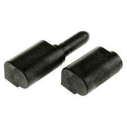 2 pcs - Southco Nylon Barrel Hinge with a Lift-off Pin, Screw Fixing, 78mm x 28.5mm x 19mm