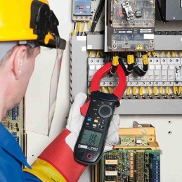 1 pcs - Chauvin Arnoux F407 Clamp Meter Bluetooth, 1500A dc, Max Current 1000A ac CAT III 1000V