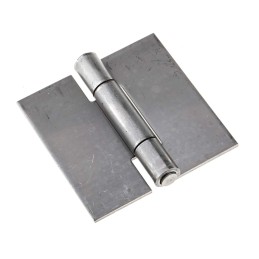 2 pcs - Pinet Stainless Steel Butt Hinge, 60mm x 60mm x 2mm