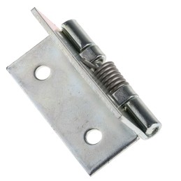 2 pcs - RS PRO Zinc Plated Steel Piano Hinge, 50mm x 50mm x 2mm
