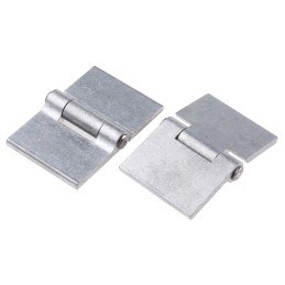 2 pcs - Pinet Aluminium Butt Hinge, 32mm x 50mm x 3mm
