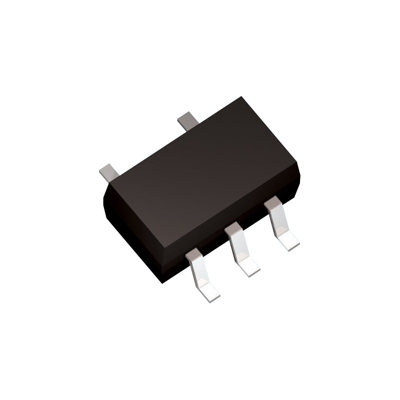 100 pcs - DiodesZetex 74AHC1G126W5-7 Non-Inverting Schmitt Trigger 3-State Buffer, 5-Pin SOT-25