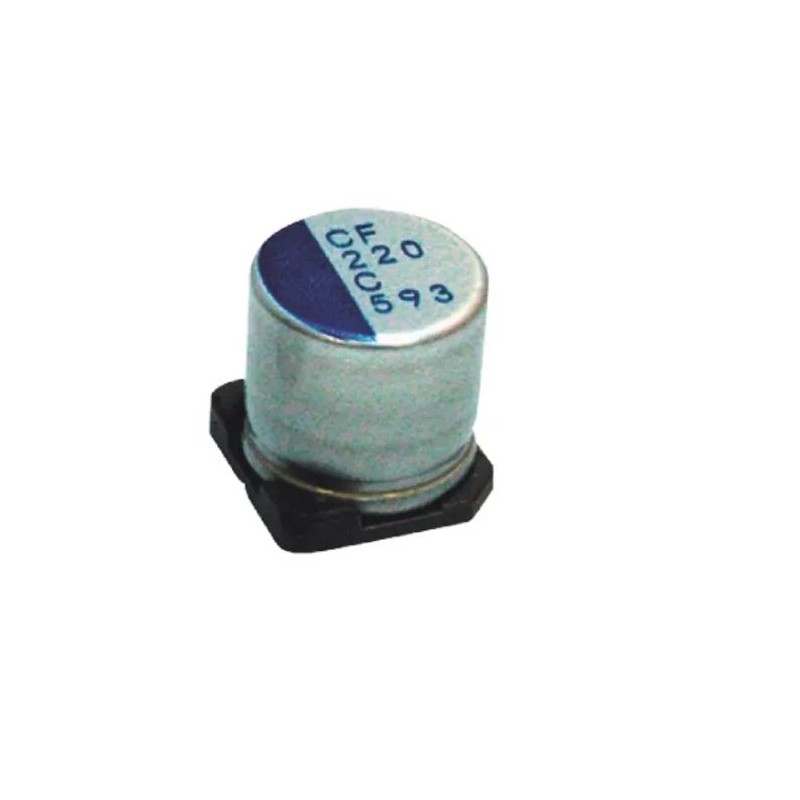 50 pcs - Nichicon 330μF Surface Mount Polymer Capacitor, 35V