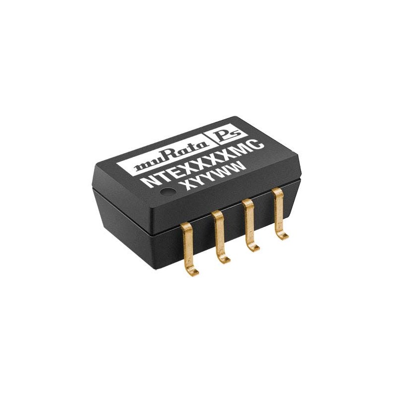 1 pcs - Murata Power Solutions NTE DC-DC Converter, 9V dc/ 111mA Output, 10.8 - 13.2 V dc Input, 1W, Surface Mount,