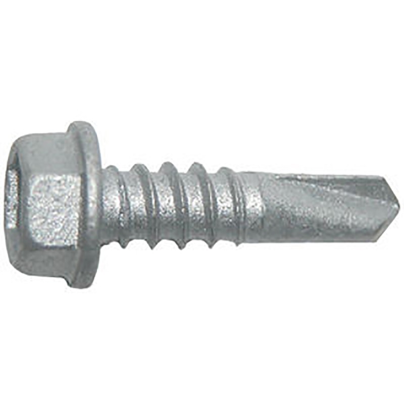 50 pcs - RS PRO Zinc Steel Self Drilling Screw x 2in Long