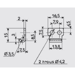 2 pcs - Savigny Steel Lockable,Spring Loaded Toggle Latch