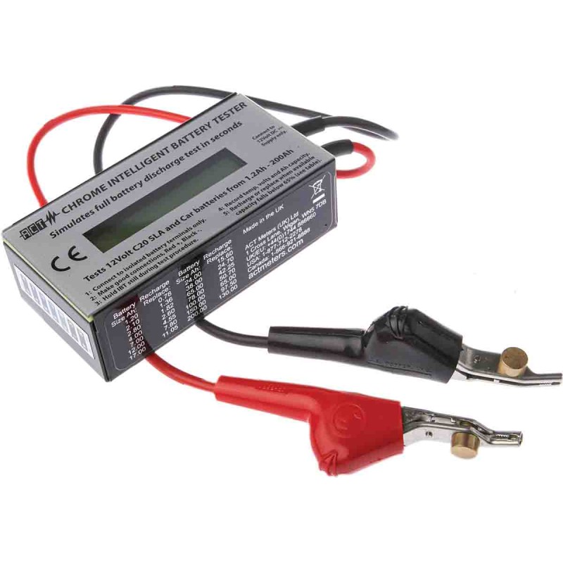 1 pcs - ACT Meter CHROME-IBT Battery Tester 12 V