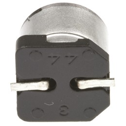 50 pcs - Panasonic 100μF Aluminium Electrolytic Capacitor 6.3V dc, Surface Mount - EEEFK0J101P