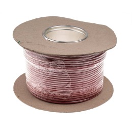 1 Reel of 100 M - Hew Heinz Eilentropp SIFF Series Red 1.1 mm² Hook Up Wire, 17 AWG, 516/0.05 mm, 100m, Silicone Insulation
