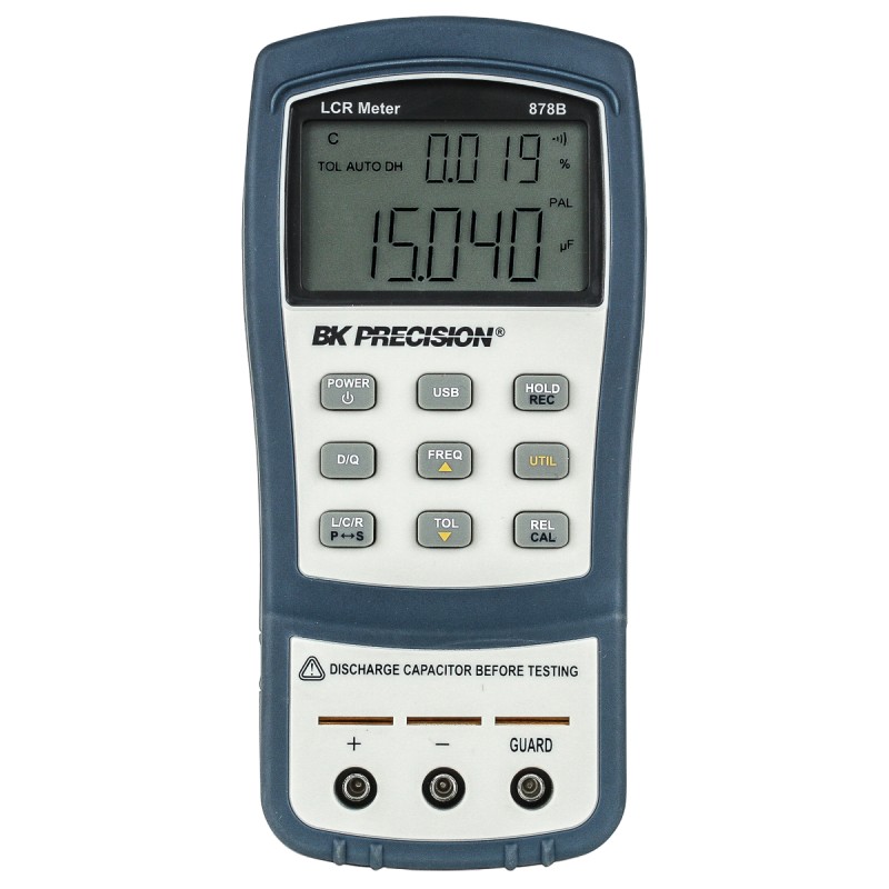 1 pcs - BK Precision BK878B Handheld LCR Meter 20mF, 10 MΩ, 1000H