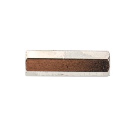 50 pcs - RS PRO Standoff, M3 x M3 Thread, 18mm Body, Brass, Female/Female