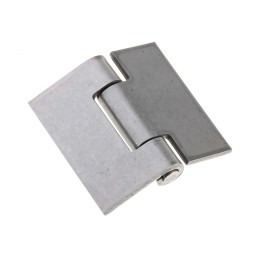 2 pcs - Pinet Stainless Steel Butt Hinge, 40mm x 40mm x 2mm