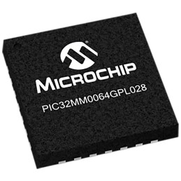 5 pcs - Microchip PIC32MM0064GPL028-I/ML, 32bit PIC Microcontroller, PIC32, 25MHz, 64 kB Flash, 28-Pin QFN