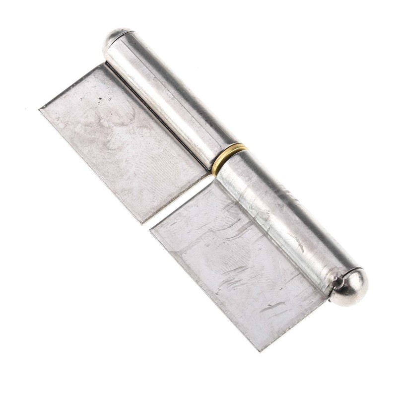 2 pcs - RS PRO Stainless Steel Flag Hinge with a Lift-off Pin, 81.5mm x 48mm x 2mm