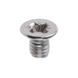 500 pcs - RS PRO Pozidriv Countersunk A2 304 Stainless Steel Machine Screw DIN 7985, M4x6mmx0.236in