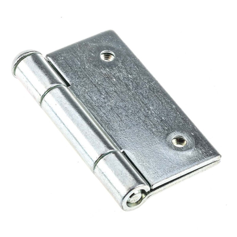 2 pcs - Pinet Steel Butt Hinge, Screw Fixing, 60mm x 60mm x 2mm