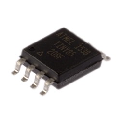 5 pcs - Microchip ATTINY85-20SF, 8bit AVR Microcontroller, ATtiny85, 20MHz, 8 kB Flash, 8-Pin SOIC