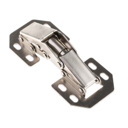 2 pcs - Pinet Steel Concealed Hinge, Screw Fixing, 44mm x 104.5mm x 26mm