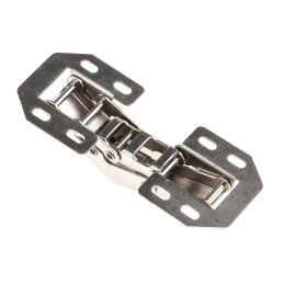 2 pcs - Pinet Steel Concealed Hinge, Screw Fixing, 44mm x 104.5mm x 26mm