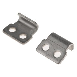 2 pcs - RS PRO Stainless Steel Toggle Latch Catch Plate, 15.8 x 16mm