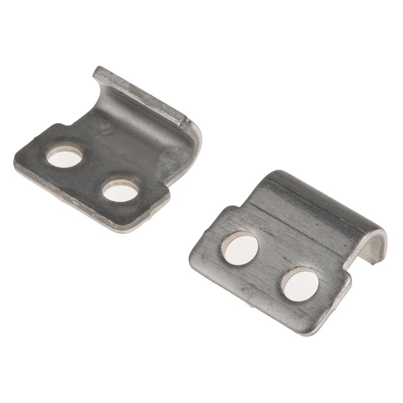 2 pcs - RS PRO Stainless Steel Toggle Latch Catch Plate, 15.8 x 16mm