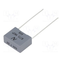 5 pcs x KEMET - R75MI32204030J - Capacitor: polypropylene, 220nF, 18x7.5x13.5mm, THT, ±5%, 15mm