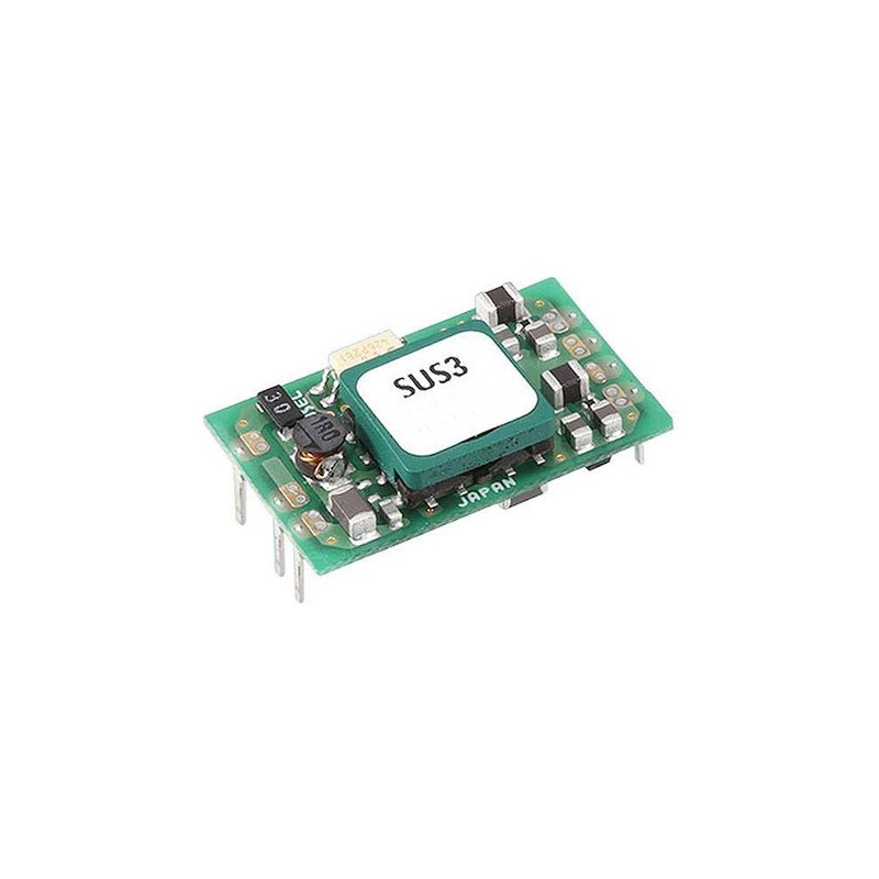 1 pcs - Cosel DC-DC Converter, 3.3V dc/ 600mA Output, 4.5 - 9 V dc Input, 1.98W, Through Hole, +85°C Max Temp -40°C Min