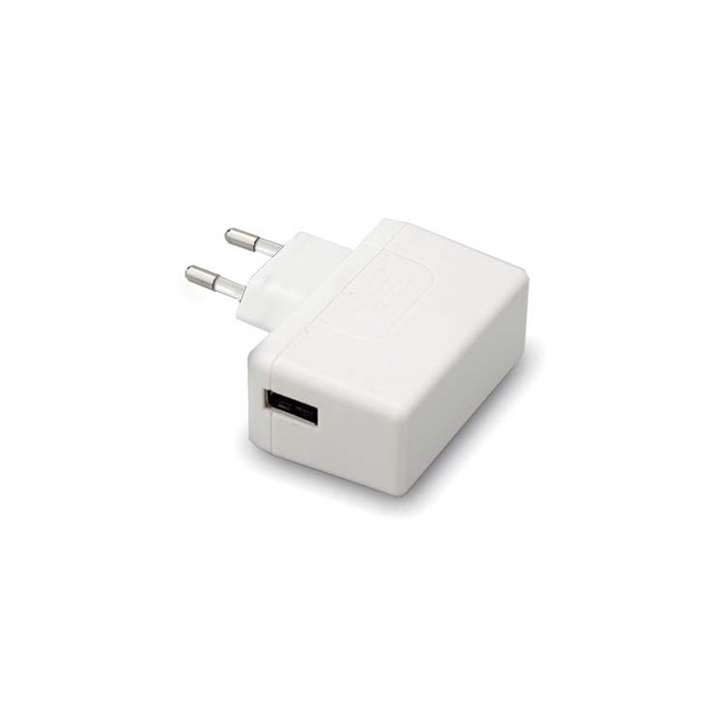 1 pcs - MEAN WELL 12W Plug-In AC/DC Adapter 5V dc Output, 2.4A Output