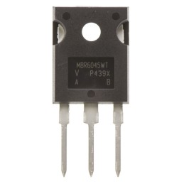 5 pcs - Vishay 45V 60A, Dual Schottky Diode, 3-Pin TO-247AC VS-MBR6045WT-N3