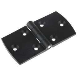 2 pcs - Pinet Polyamide Back Flap Hinge, Screw Fixing, 60mm x 120mm x 6.5mm