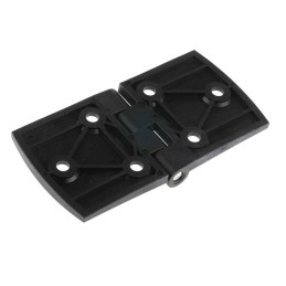 2 pcs - Pinet Polyamide Back Flap Hinge, Screw Fixing, 60mm x 120mm x 6.5mm