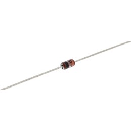 100 pcs - onsemi, 10V Zener Diode 5% 1 W Through Hole 2-Pin DO-41