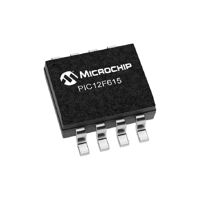 5 pcs - Microchip PIC12F615T-I/SN 8 bit MCU Microcontroller MCU, PIC12, 8-Pin SOIC