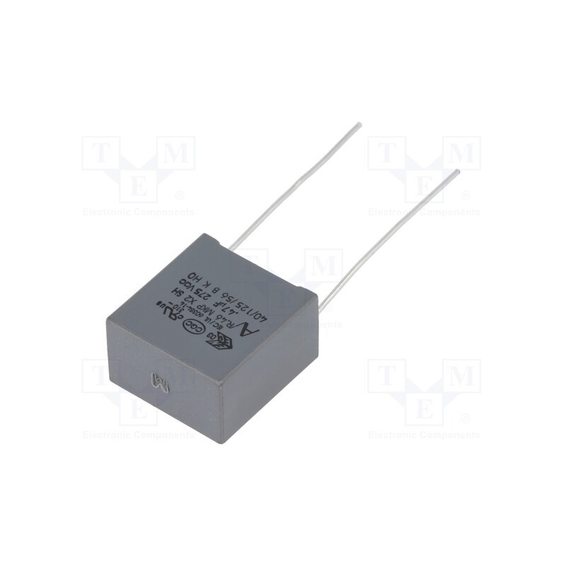 5 pcs x KEMET - R46KI347040H1M - Capacitor: polypropylene, 470nF, 19x11x19mm, THT, ±20%, 15mm