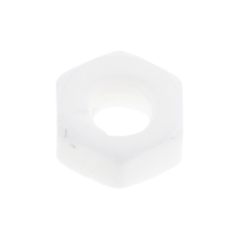1 pcs - RS PRO, Plain Ceramic Hex Nut, M3