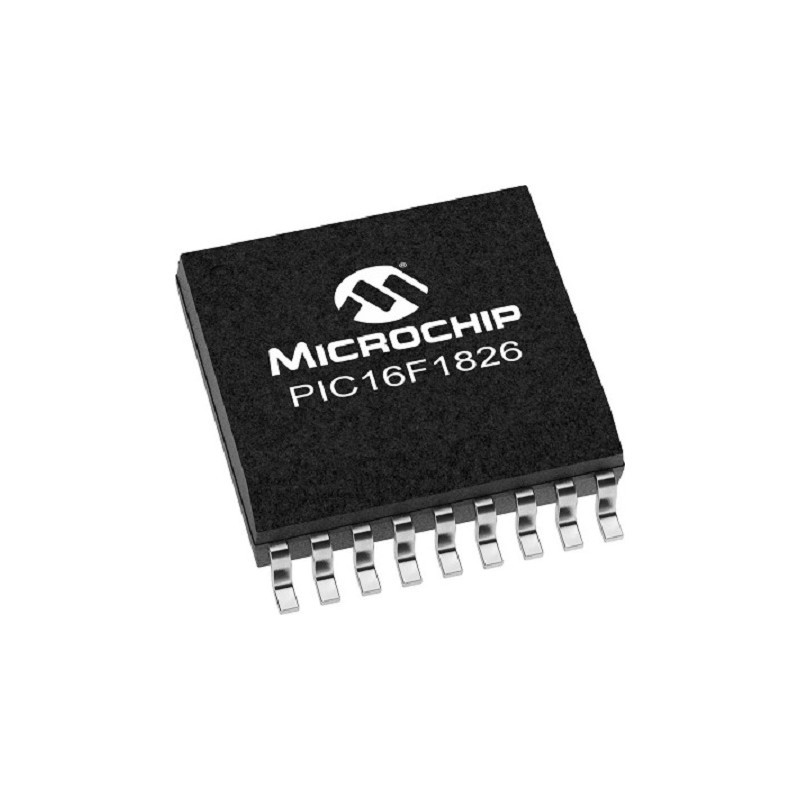 5 pcs - Microchip PIC16F1826-E/SS 8 bit MCU Microcontroller MCU, PIC16, 20-Pin SSOP