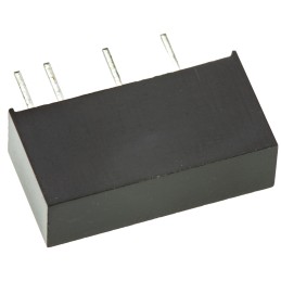 1 pcs - Recom RE DC-DC Converter, 5V dc/ 200mA Output, 10.8 - 13.2 V dc Input, 1W, Through Hole, +85°C Max Temp -40°C
