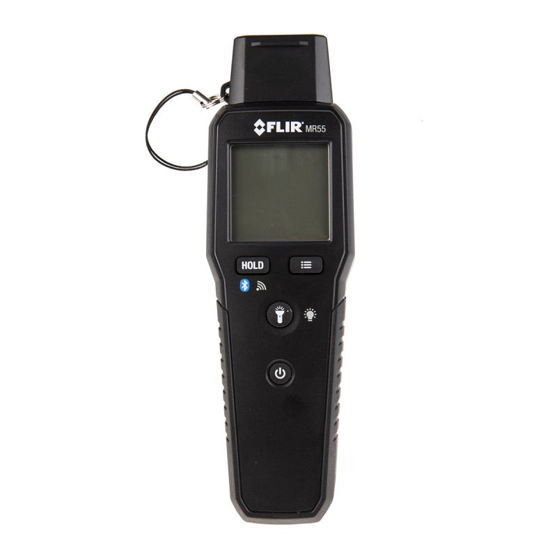 1 pcs - FLIR MR55 Moisture Meter, 60 °C, 99 % RH Max, ±1 (Temperature) °C, ±2 (Building Material) %, ±2 (Relative Humidity) %
