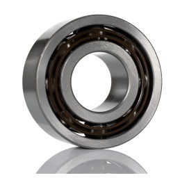 1 pcs - RS PRO 7200B Single Row Angular Contact Ball Bearing- Open Type 10mm I.D, 30mm O.D