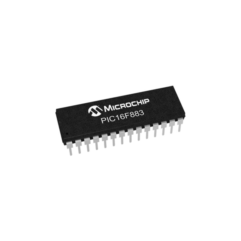 5 pcs - Microchip PIC16F883-I/SP, 8bit PIC Microcontroller, PIC16F, 20MHz, 4096 x 14 words, 256 B Flash, 28-Pin SPDIP