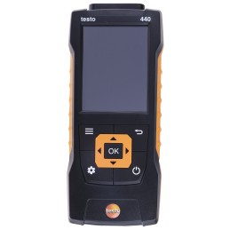 1 pcs - Testo 440 Data Logging Air Quality Monitor for Air Velocity, Temperature, +1370 (Temperature-TC) °C, +150