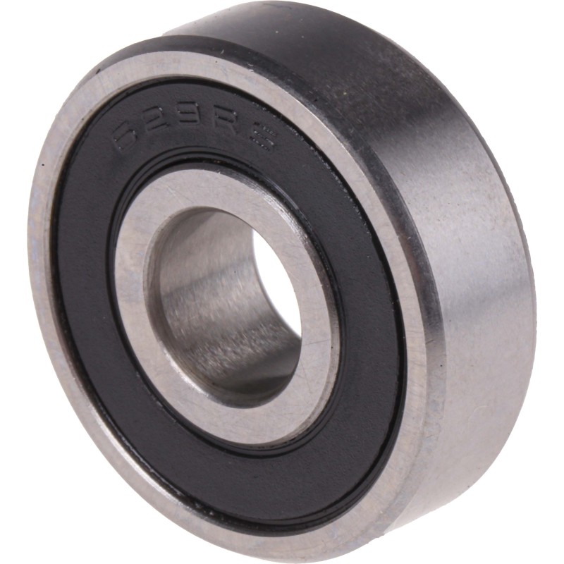 1 pcs - RS PRO 629-2RS/C3 Single Row Deep Groove Ball Bearing- Both Sides Sealed 9mm I.D, 26mm O.D