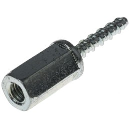 1 pcs - RS PRO Carbon Steel Anchor Bolt M8 x 40mm, 6mm Fixing Hole