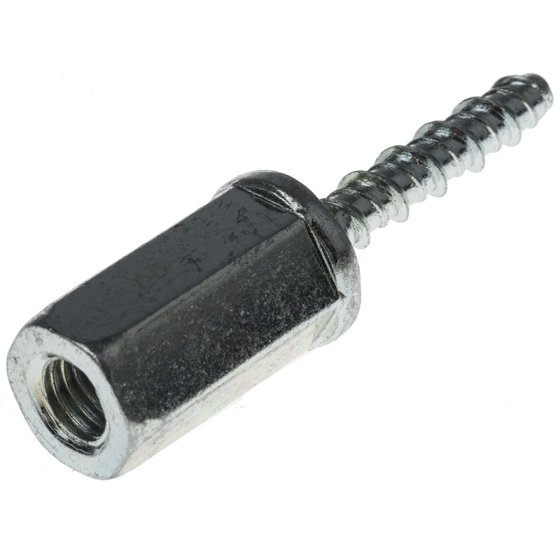 1 pcs - RS PRO Carbon Steel Anchor Bolt M8 x 40mm, 6mm Fixing Hole