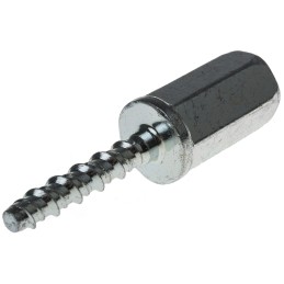 1 pcs - RS PRO Carbon Steel Anchor Bolt M8 x 40mm, 6mm Fixing Hole