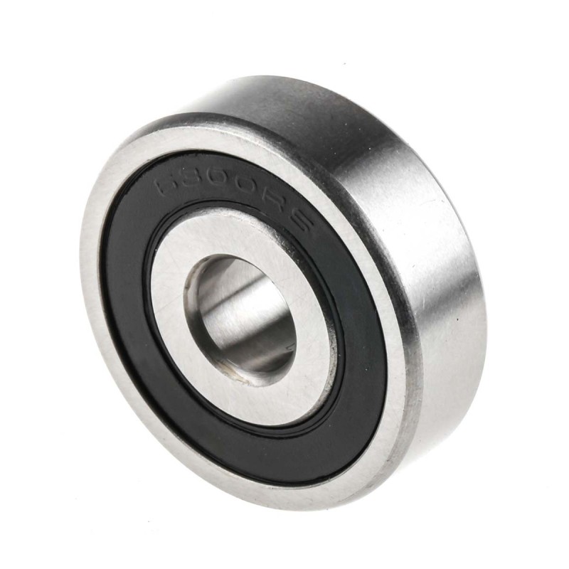 1 pcs - RS PRO 6300-2RS Single Row Deep Groove Ball Bearing- Both Sides Sealed 10mm I.D, 35mm O.D